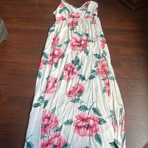 Floral maxi dress